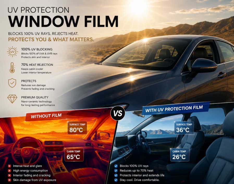 UV protection window film