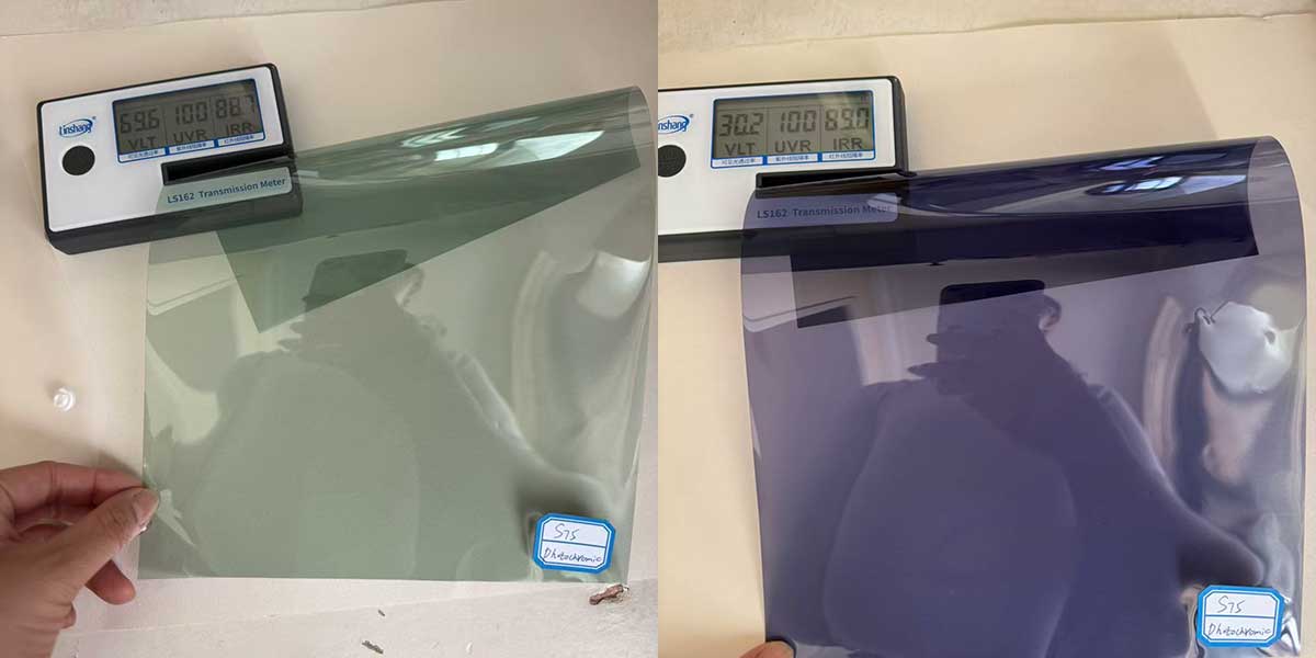 Photochromic solar film