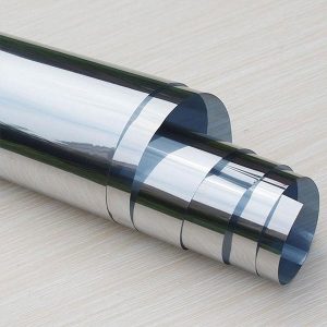 silver exterior window film